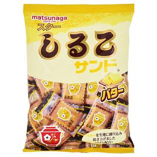 松永製菓　スターしるこサンドバター　85g