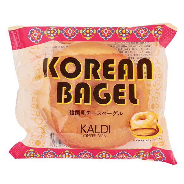 【冷凍】韓国風チーズベーグル　1p