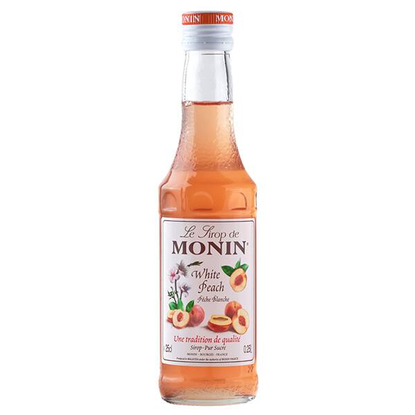 モナンシロップ　ホワイトピーチシロップ　250ml