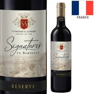 【お酒】シュロデール・エ・シレー　シグナチュール・リザーヴ　ルージュ（赤）　750ml