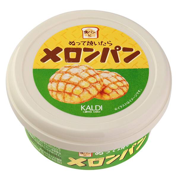 ぬって焼いたらメロンパン 110g - カルディコーヒーファーム