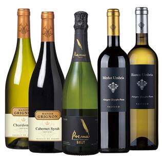 【お酒】オンラインストア限定　定番おすすめ！赤白泡　厳選5本セット