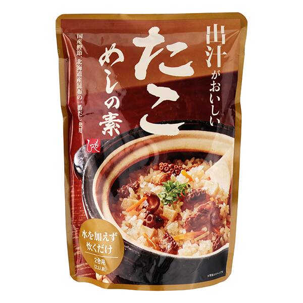 出汁がおいしい　たこめしの素　2合用
