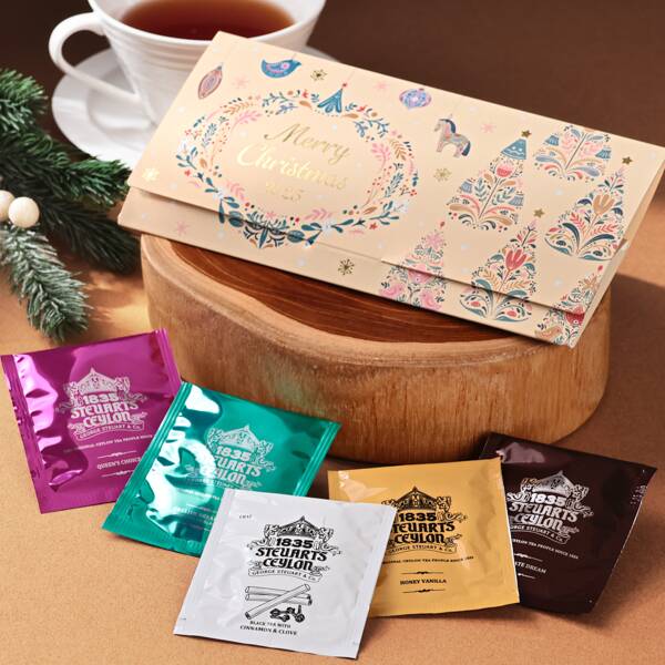 ジョージスチュアートティー　アイボリーアソート　5p【クリスマス】