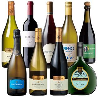 【お酒】オンラインストア限定　デイリーワイン赤白泡　厳選9本セット