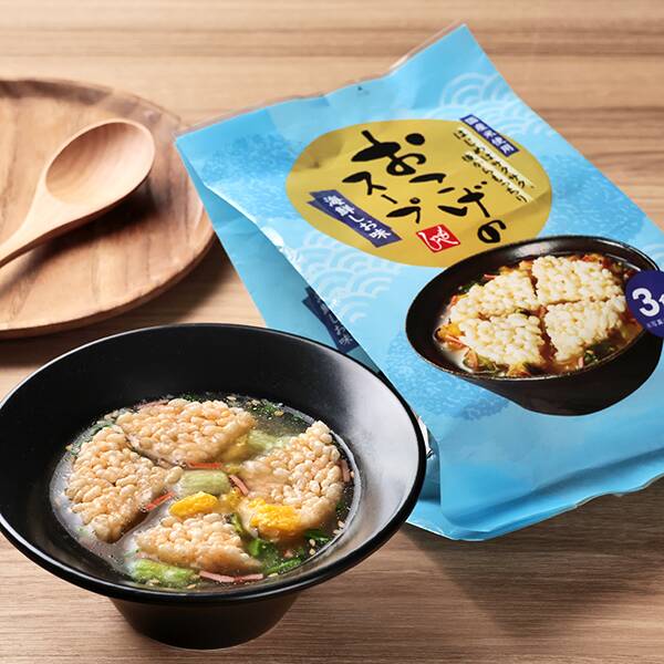 おこげのスープ　海鮮しお味　3食