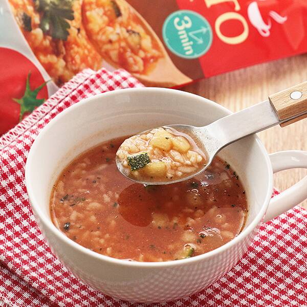 スープリゾット　トマトバジル　3食分