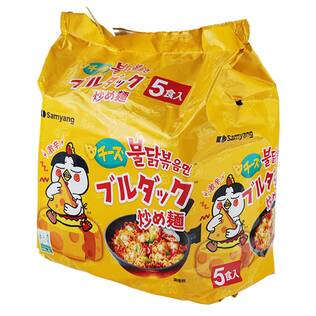 三養　チーズブルダック炒め麺　5袋入り