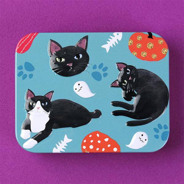ハロウィン ネコミニ缶 黒猫 1個 カルディコーヒーファーム オンラインストア ハロウィン ネコミニ缶 黒猫 1個 カルディコーヒーファーム オンラインストア