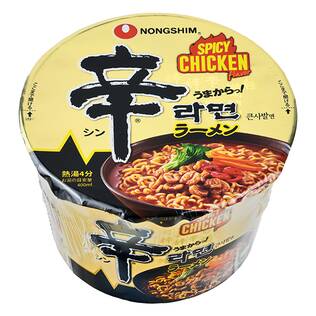 農心　辛ラーメン（スパイシーチキン味）カップ　114g