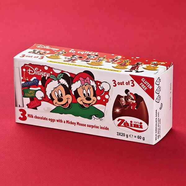 ミッキー&フレンズ　クリスマスチョコレートエッグ　60g【クリスマス】