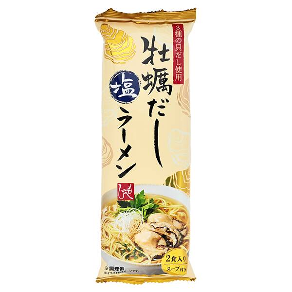 牡蠣だし塩ラーメン　154g