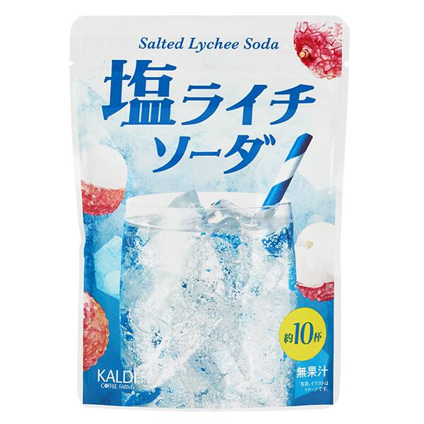 塩ライチソーダ　80g