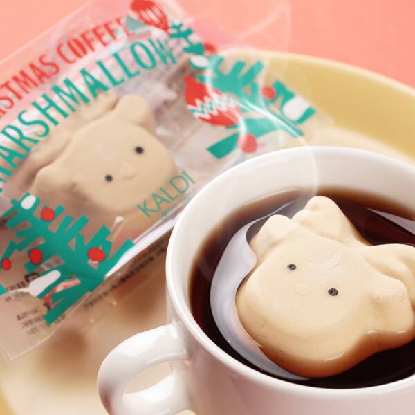 クリスマスマシュマロ　トナカイ　1p【クリスマス】【賞味期限：2026/1/15】