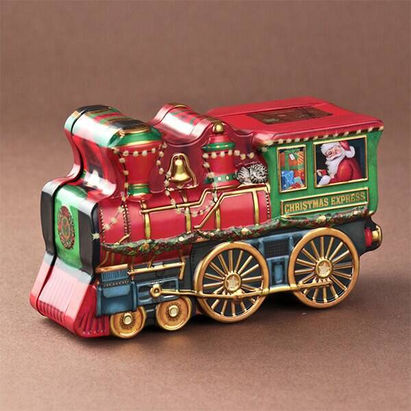 ウィンデル　クリスマスシェイプティン(機関車)　90g【クリスマス】