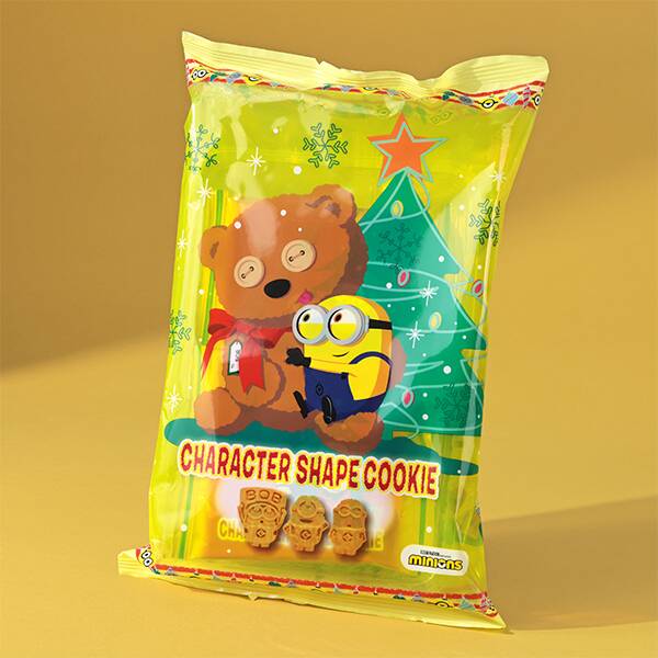 クリスマス　クッキー6パックミニオン　108g【クリスマス】