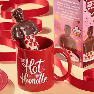 オンラインストア限定　マイフェイバリットカンパニー　パーフェクトマンマグ付きホットチョコ　50g