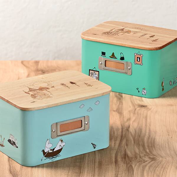 ムーミン　ウッドリッド　スクエアティン　1個【クリスマス】