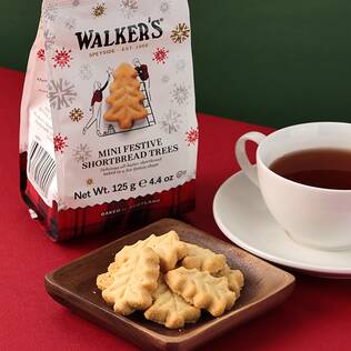 ウォーカー　ミニショートブレッドクリスマスツリー＃1090　125g【クリスマス】