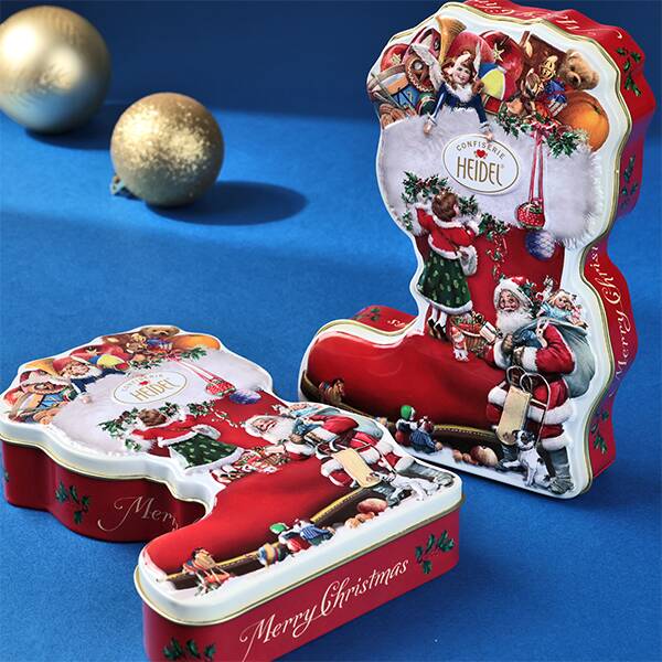 ハイデル　ノスタルジックブーツ缶　97g【クリスマス】