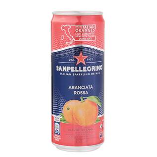 サンペレグリノ　アランチャータロッサ（ブラッドオレンジ）　330ml