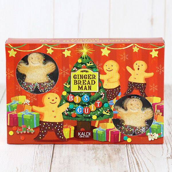 ジンジャーブレッドマンビスケット 18p カルディコーヒーファーム オンラインストア