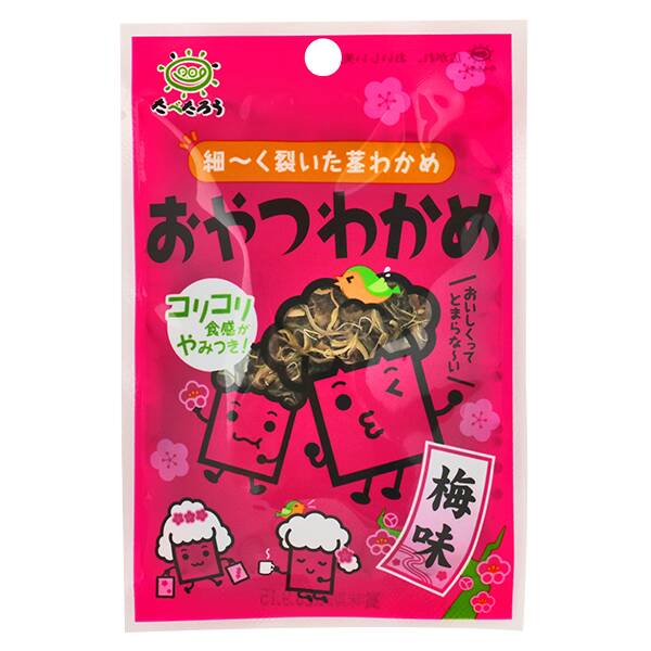 前島食品　おやつわかめ　梅味　7g