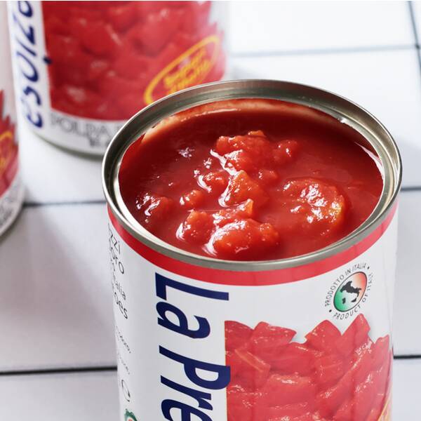 ラ・プレッツィオーザ ダイストマト缶 400g - カルディコーヒー
