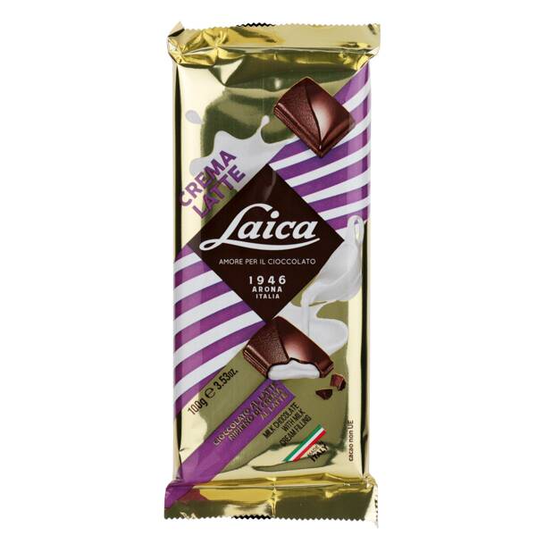 春チョコお値下げしましたLID KIRARA✕2 & HACETIC ライカ ミルクチョコレート ミルキークリームフィリング 100g