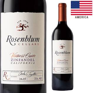 【お酒】ローゼンブラム　ヴィントナーズ・キュヴェ・ジンファンデルロット42（赤）750ml