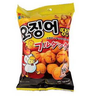 ハンジュン　イカピーナッツスナック（辛ブルダック味）　90g