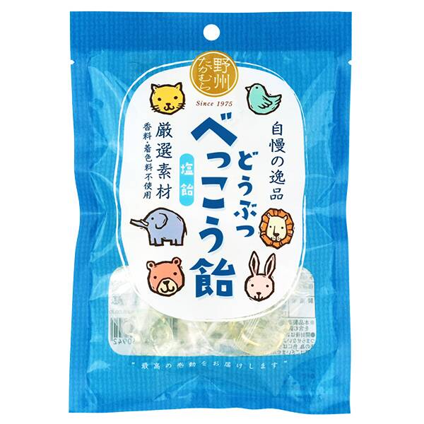 野州たかむら どうぶつべっこう飴 塩 65g カルディコーヒーファーム オンラインストア 野州たかむら どうぶつべっこう飴 塩 65g カルディコーヒーファーム オンラインストア