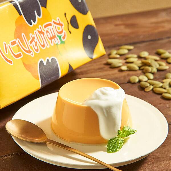 もへじ パンダかぼちゃプリン 商品イメージ