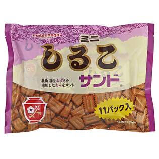 松永製菓　ミニしるこサンド（11パック入り）　198g