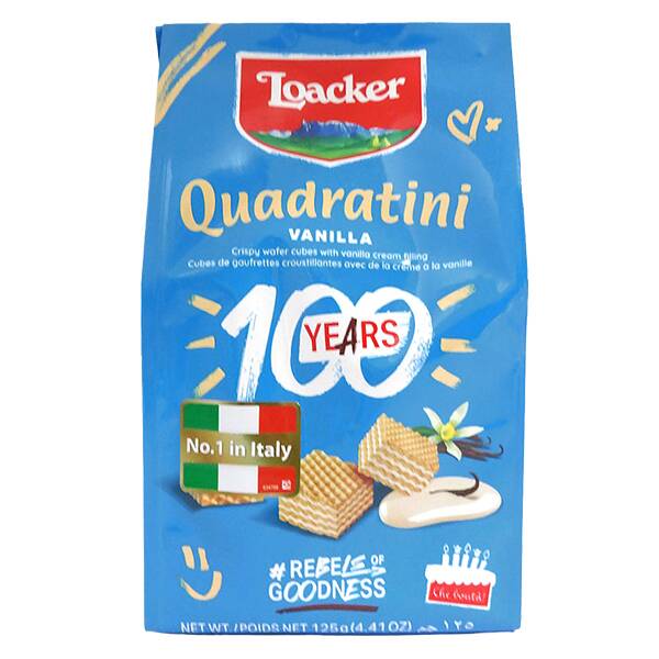 ロアカー　クワドラティーニ　バニラ　125g