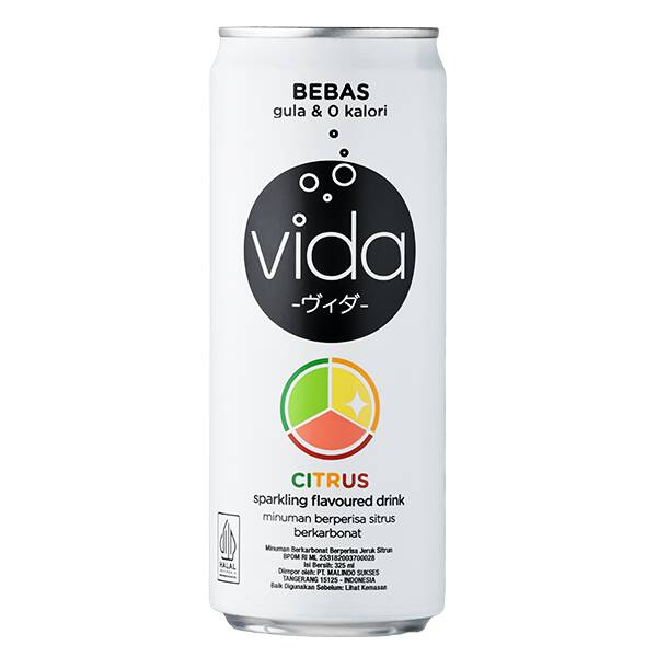 ヴィダ　スパークリングドリンク　オリジナルシトラス　325ml