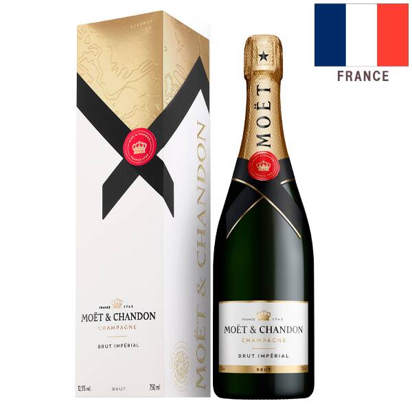【お酒】モエ・エ・シャンドン　ブリュット・アンペリアル　ボックス入り（白・発泡）　750ml