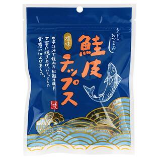 もへじのおつまみ　鮭皮チップス　塩味　15g