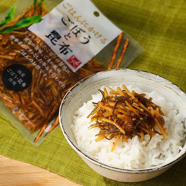 ごはんにかけるごぼうと昆布　90g【賞味期限：2025/9/1】