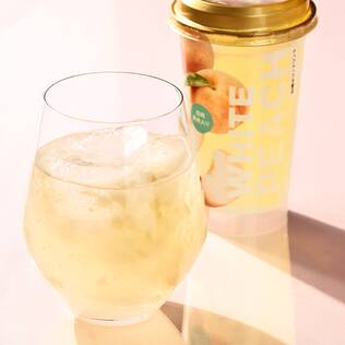 白桃ゼリードリンク　果肉入り　225g