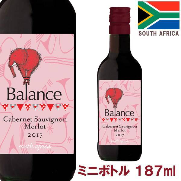 お酒 バランス カベルネ ソーヴィニヨン メルロー 赤 ミニボトル 187ml カルディコーヒーファーム オンラインストア