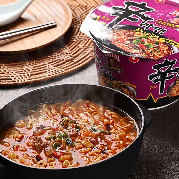 農心　辛ラーメン　トムヤムクンカップ　117g