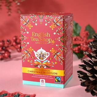 オンラインストア限定　イングリッシュティーショップ　クリスマスセイロン　20p【クリスマス】