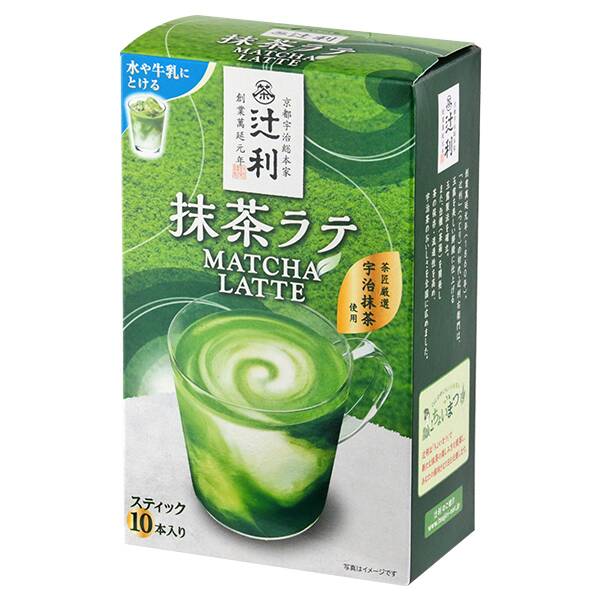 辻利　抹茶ラテ　(4本入り)×4箱分