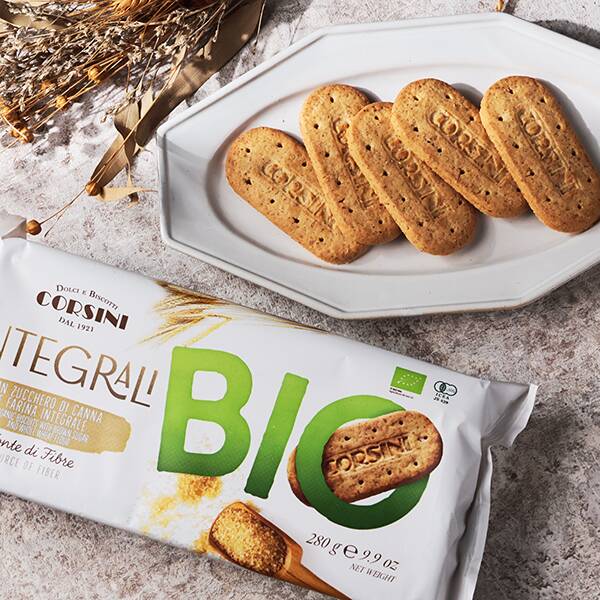 コルシーニ インテグラーリ（オーガニック全粒粉ビスケット） 280g
