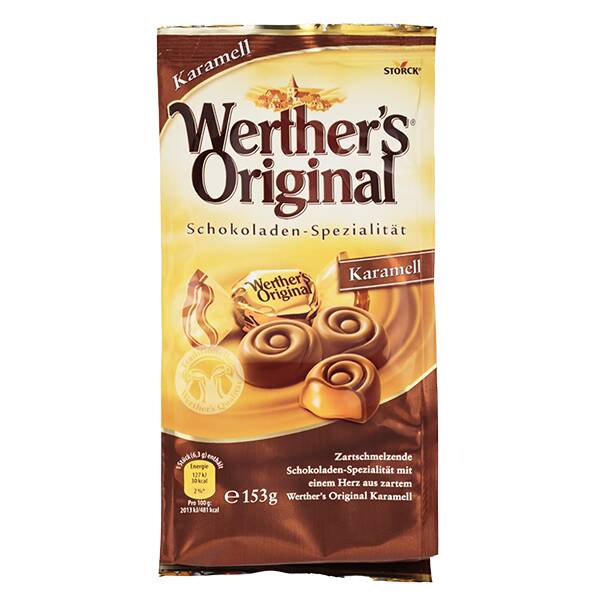 ヴェルタース　キャラメルチョコレート　キャラメル　153g