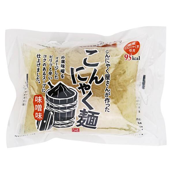 こんにゃく屋さんが作ったこんにゃく麺 味噌味 145g カルディコーヒーファーム オンラインストア