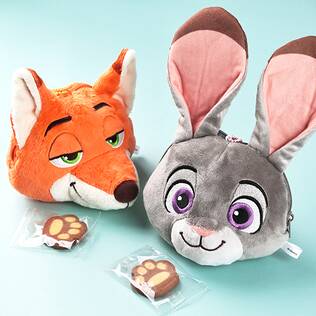 ズートピア　立体フェイスポーチ　1個