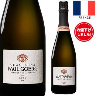 【お酒】シャンパーニュ・ポール・グール　ブリュット・ロゼ　プルミエ・クリュ　ボックス入り（ロゼ・発泡）　750ml