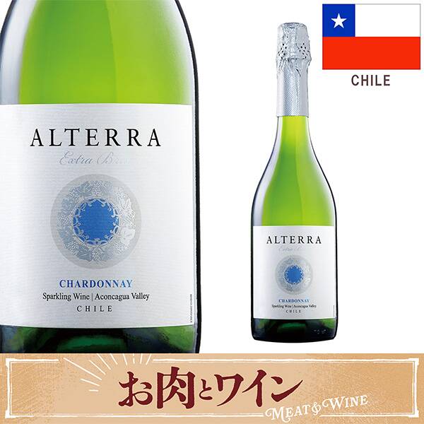 【お酒】ヴィーニャ・サン・エステバン　アルテラ　スパークリングワイン　シャルドネ　エクストラ･ブリュット（白・発泡）　750ml